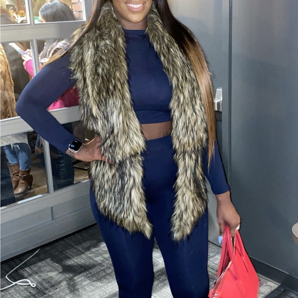 Victoria's Secret Faux Fur Vest